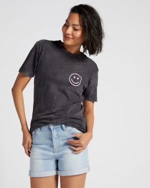 Not Drinking Alone Oversized Vintage Tee
