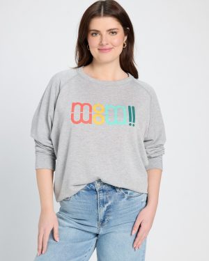 Plus Size Graphic Sweatshirt