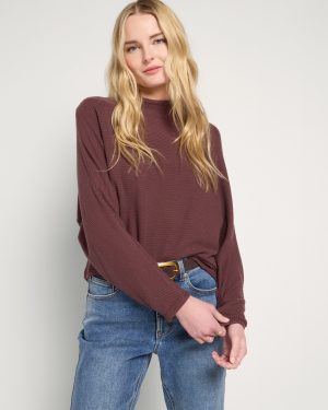 Sandy Turtleneck Dolman Top