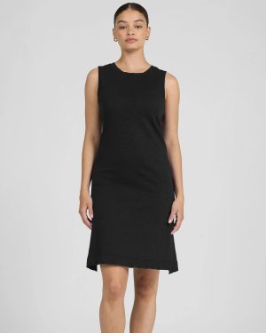 Strada Side Slit Dress