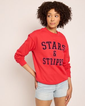 Blossom Sweatshirt  "STARS & STRIPES"