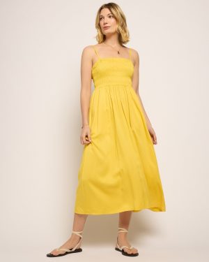 Regal Smocked Dress