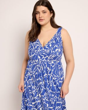 Plus Size Strap Maxi