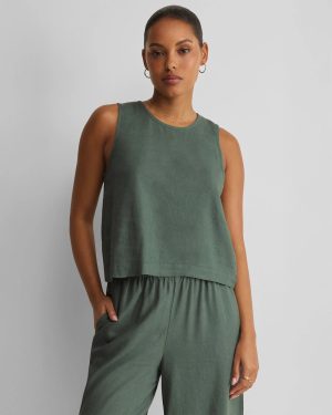 Sloane Linen Top