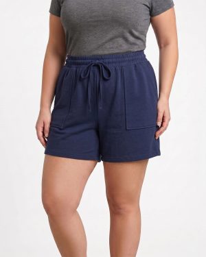 Plus Size French Terry Short