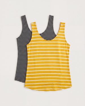 The Double Take Stripe Tank
